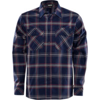 Flanellen overhemd 7421 MSF Navy S