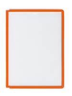 Durable SHERPA Replacement Display Panels | 5 Pack | A4 Orange