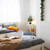 Relaxdays Kuscheldecke, goldene Motive, flauschige Decke mit Lammfelloptik, zweiseitige Couchdecke, 150x200cm, grau/weiß