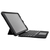 OtterBox Unlimited Keyboard Folio QWERTZ GERMAN/DEUTSCH Apple iPad 10.2 (7th/8th/9th) Durchsichtig/Schwarz - ProPack - Tablet Schutzhülle - rugged - Tastatur für Mobilgeräte