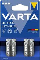 Varta Ultra Lithium L92 Micro AAA Batterie (4er Blister)