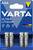 Varta Ultra Lithium L92 Micro AAA Batterie (4er Blister)