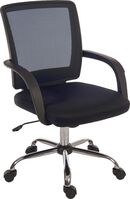 Star Mesh Back Task Office Chair Black - 6910BLK -