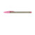 BIC Bolígrafo Cristal Fun rosa. Trazo 0,6mm.Punta gruesa. Bolígrafo tinta aceite con colores de tinta fashion