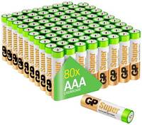 GP Batteries Mikroelem Super Alkáli mangán 1.5 V 80 db