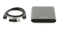 USB-C DataMobile enclosure, SATA HDD/SSD, (1) USB-C, 520 MB/s, black Speicherlaufwerksgehäuse