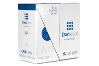 DANICOM CAT6 FTP 305m kabel op rol soepel - PVC (Fca)