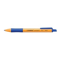 Kugelschreiber pointball®, Druckmechanik, 0,5 mm, blau STABILO 6030/41