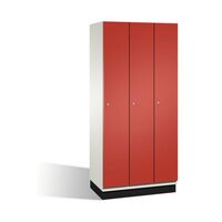 CAMBIO cloakroom locker with sheet steel doors