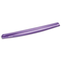 FELLOWES Repose-poignet pour clavier gel crystal Violet - 91437