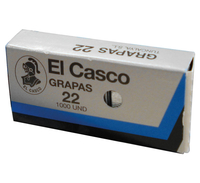 C.1000 GRAPAS CASCO GALVANIZAD N.22 22/6G