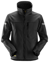 Snickers Workwear Softshell jack - AllroundWork - 1200 - zwart - maat XXL