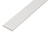 Flachstange, PVC weiß, LxBxS 1000 x 30 x 3 mm