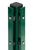 Eckpfosten,inkl.Flacheisen 40x4mm,Bohrabst:400mm,vz,grün,60x60/2000mm