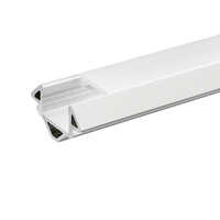 Alu Eck-Profil 3 OP, 200cm, für LED-Strips bis 14 mm, weiß matt