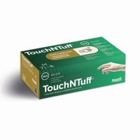 Guantes desechables TouchNTuff® látex natural Talla del guante L (8,5-9)
