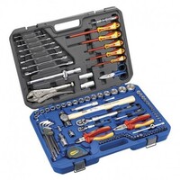 ALYCO 101460 - Juego de 98 herramientas aisladas combinadas en estuche plastico especial para electricistas