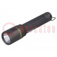 Torch: LED; No.of diodes: 1; 15lm,100lm; Ø25.4x111mm; black; IPX4