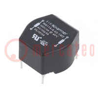 Inductor: wire with current compensation; THT; 1.5mH; 4A; 34mΩ