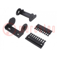 Bracket; 2600/2700; self-aligning; for cable chain