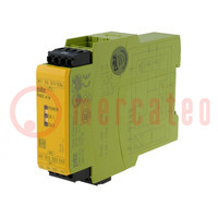 Module: safety relay; PNOZ e1p C; Usup: 24VDC; IN: 2; OUT: 5; IP40
