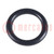 Guarnizione O-ring; caucciù NBR; Thk: 1mm; Øint: 5mm; nero