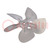 Accessoires: zuigende propeller; Aant.montageop: 4; 31°; 200mm