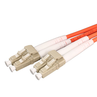 Cablenet 2m OM1 62.5/125 LC-LC Duplex Orange LSOH Fibre Patch Lead
