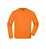 James & Nicholson Klassisches Rundhals-Sweatshirt JN840, Gr. 2XL orange