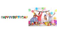 PAPSTAR Girlanden-Kette "Happy Birthday" (6418698)