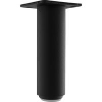 Produktbild zu Piedino per mobili ø 30 mm, lunghezza 100 mm, alluminio nero