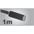 Symbol zu Wandleuchte LD 8015 A, 23,5 W, 4000K neutralweiß 1500 mm Aluminium