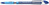 Kugelschreiber Slider Basic, Kappenmodell, M, blau, Schaftfarbe: transparent