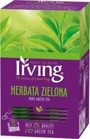 Herbata zielona w kopertach Irving, 20 sztuk x 1.3g