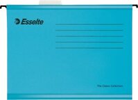 Teczka zawieszkowa kartonowa Esselte Classic, wzmacniana, A4, 345x240mm, 210g/m2 niebieski