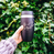 Ohelo Reusable Cup 400ml Vacuum Insulated Stainless Steel - Black Blossom