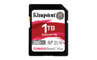 Kingston Technology Canvas React Plus 1 TB SDXC UHS-II Clase 10