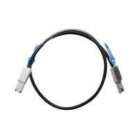 Highpoint EXT-MS-1MMS Serial Attached SCSI (SAS) cable 1 m 6 Gbit/s Black