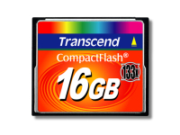 Transcend TS16GCF133 pamięć flash 16 GB Karta pamięci CompactFlash MLC