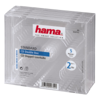 Hama Cd-Box Dubbel 5Stuks