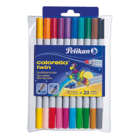 Pelikan C304/10 stylo-feutre Multicolore 10 pièce(s)