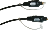 Schwaiger LWL2300 533 Glasvezel kabel 3 m TOSLINK Zwart