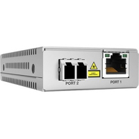 Allied Telesis AT-MMC2000/LC-90 convertitore multimediale di rete 1000 Mbit/s 850 nm Modalità multipla Argento