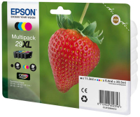 Epson Strawberry 29XL CMYK tintapatron 1 dB Eredeti Nagy (XL) kapacitású Fekete, Cián, Magenta, Sárga