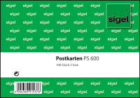 Sigel PS600 Karteikarte Grün, Weiß 100 Stück(e)