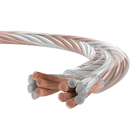 OEHLBACH Cavo per altoparlanti 2 x 3 mm² Trasparente D1C351 1 pz. audio kabel 4 m Transparant