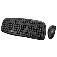 Adesso WKB-1330CB - 2.4 GHz Wireless Desktop Keyboard and Mouse Combo