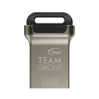 Team Group C162 64GB USB flash meghajtó USB A típus 3.2 Gen 1 (3.1 Gen 1) Fekete