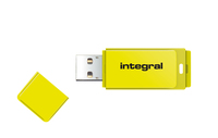 Integral 16GB TRIPLE USB2.0 DRIVE NEON PINK BLUE YELLOW lecteur USB flash 16 Go USB Type-A 2.0 Rose, Bleu, Jaune
