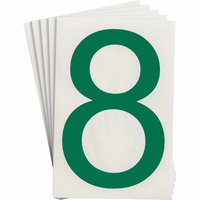 Brady TS-152.40-514-8-GN-20 self-adhesive symbol 20 pc(s) Green Number
